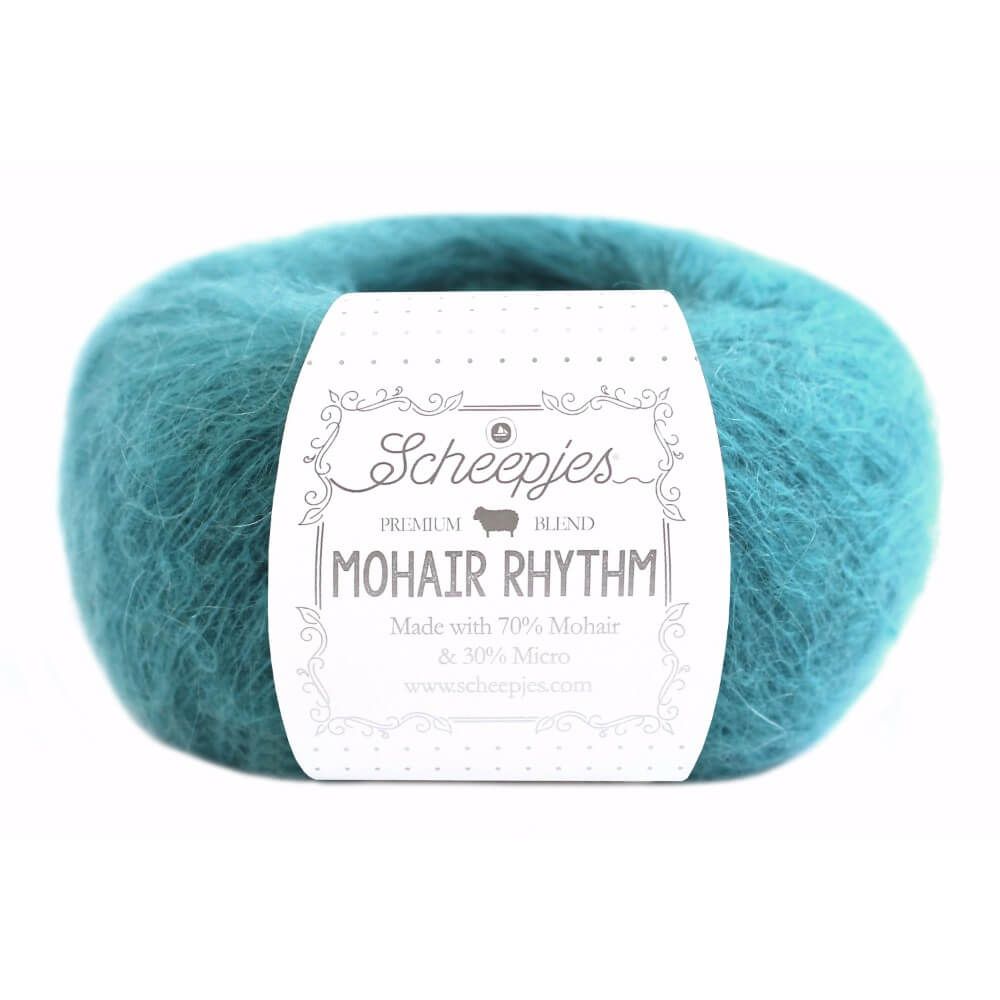 Scheepjeswol Mohair Rhythm, 10x25gr, 70% Mohair/30% microvezel, kleur " Lindy"