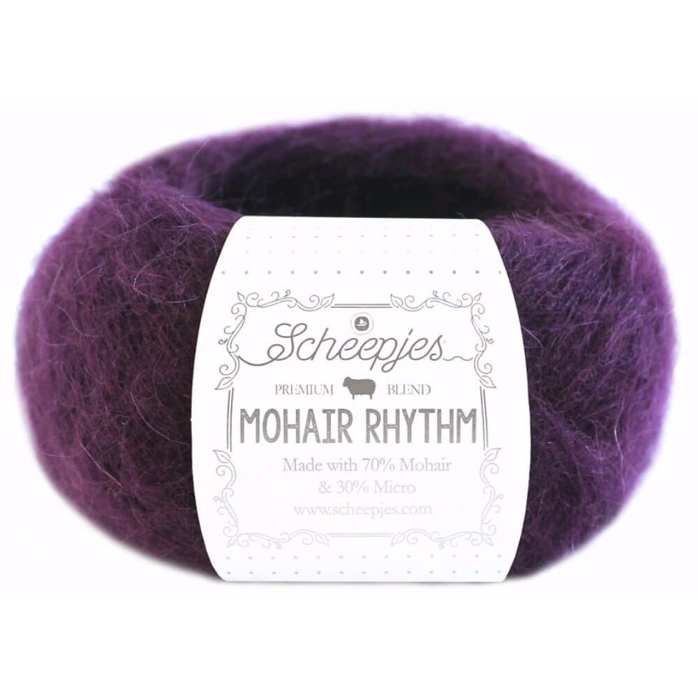 Scheepjeswol Mohair Rhythm, 10x25gr, 70% Mohair/30% microvezel, kleur " Paso"