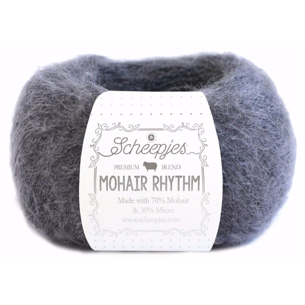 Scheepjeswol Mohair Rhythm, 10x25gr, 70% Mohair/30% microvezel, kleur " Hip Hop"