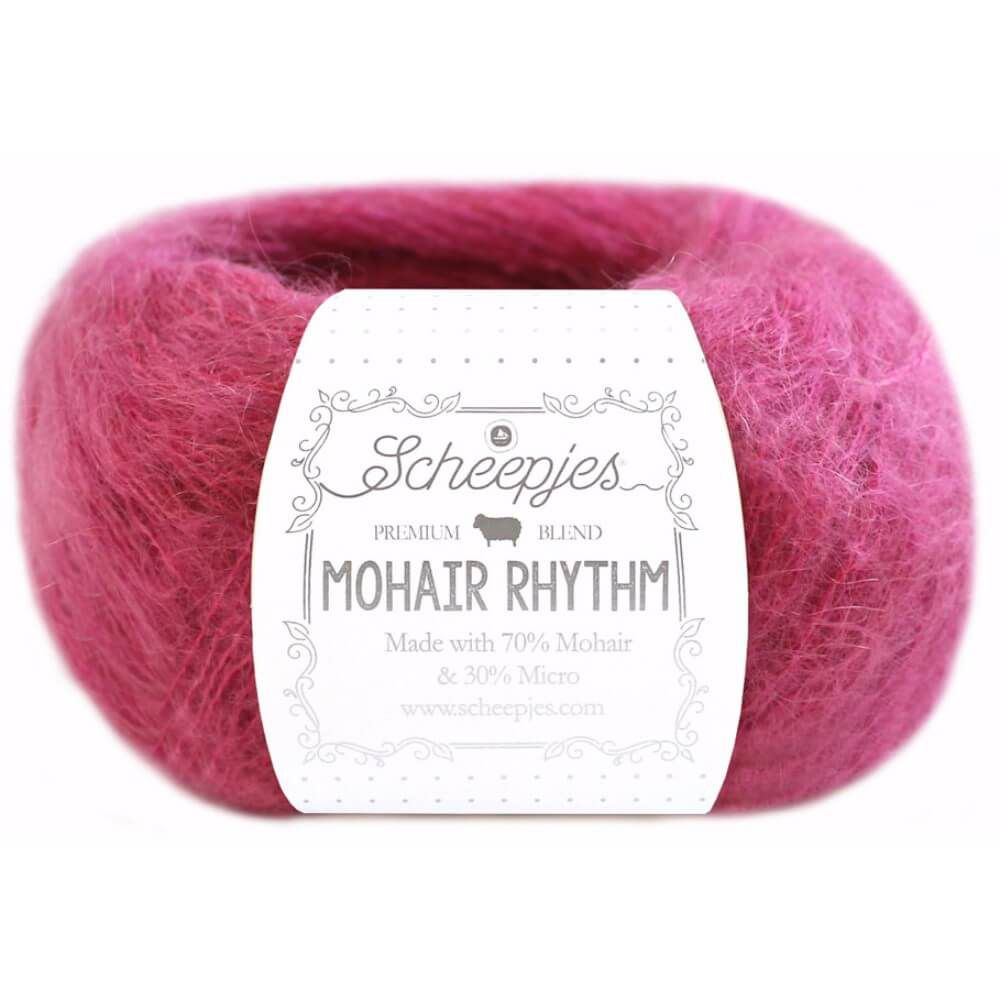 Scheepjeswol Mohair Rhythm, 10x25gr, 70% Mohair/30% microvezel, kleur " Merengue "