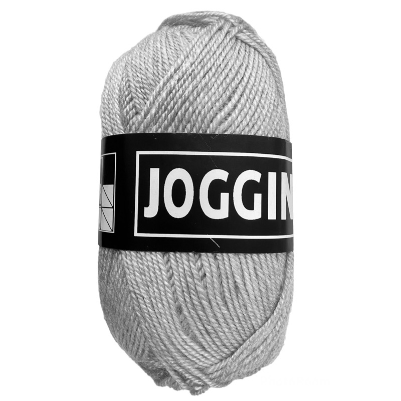 Kousenwol Jogging (60% acryl 20% scheerwol 20% polyamide), 500gr, grijs