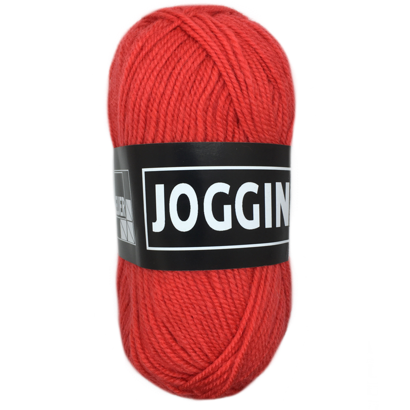 Kousenwol Jogging (60% acryl 20% scheerwol 20% polyamide), 500gr, rood