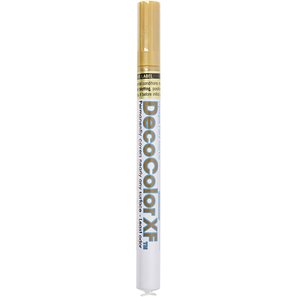 Deco stift goud, lijndikte 0.8 mm, 1 stuk