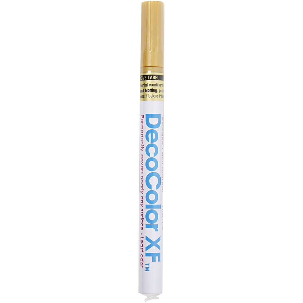 Deco stift goud, lijndikte 1.2 mm - 1 stuk