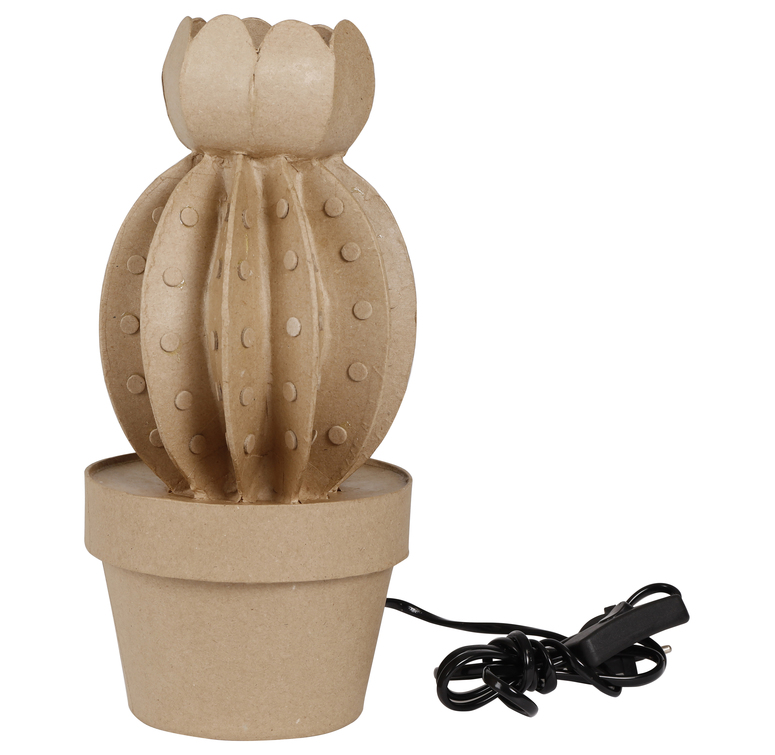 Décopatch Déco - Lampe cactus