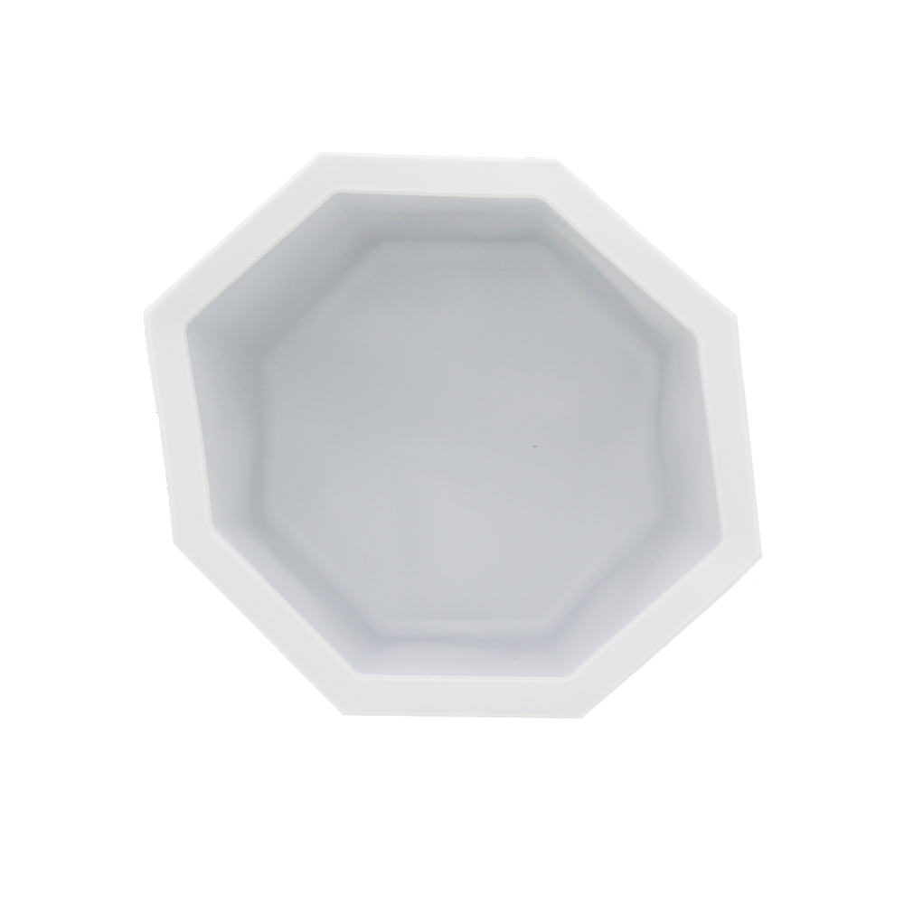 Moule en silicone pot de fleurs Ø 16cm - Hexagonal