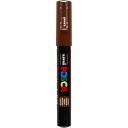 Posca verfstift PC1MC Extrafijne conische punt - Bruin