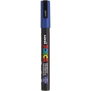 Posca verfstift PC3M Fijne conische punt - Donkerblauw