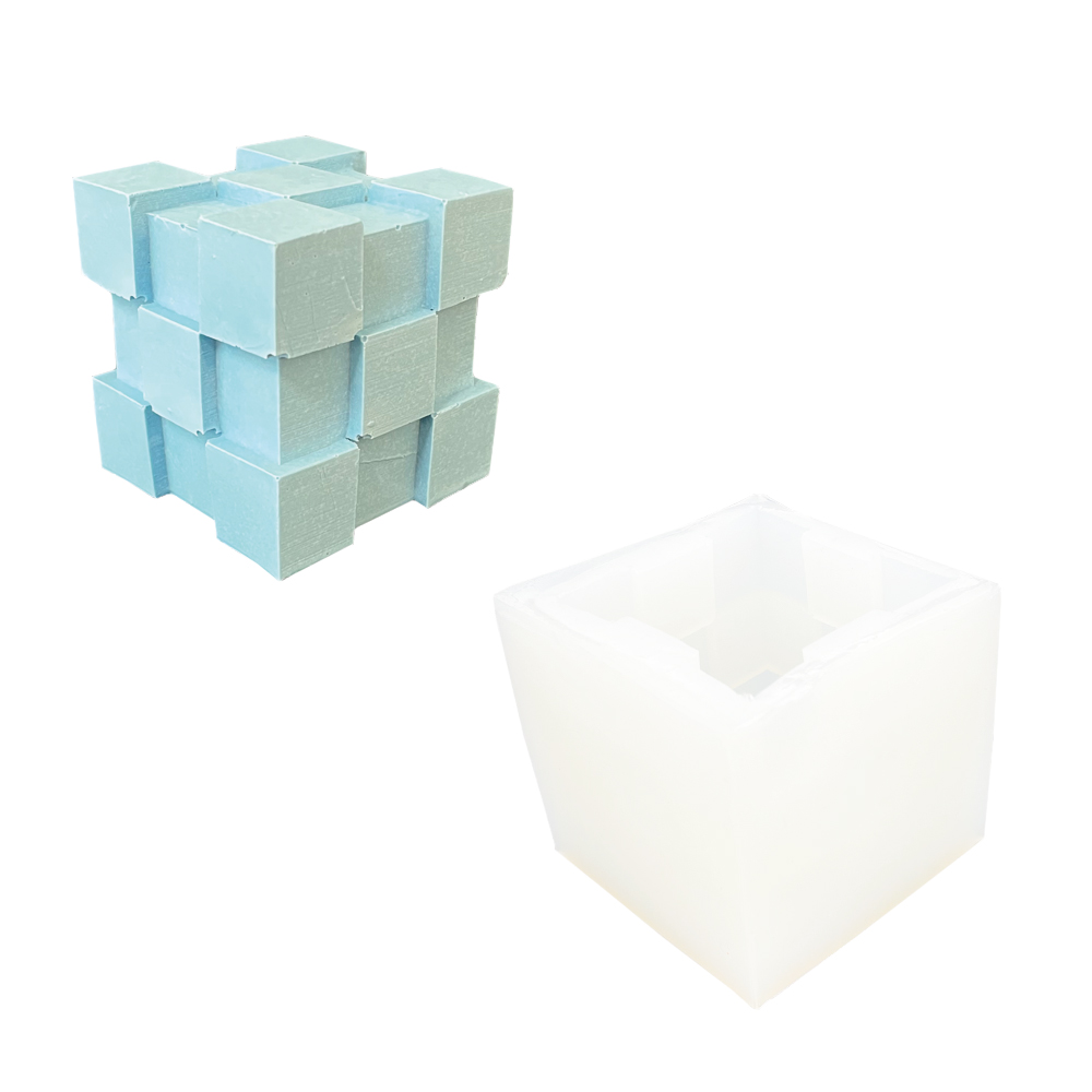 Moule en silicone 6cm x 6cm - Bump cube