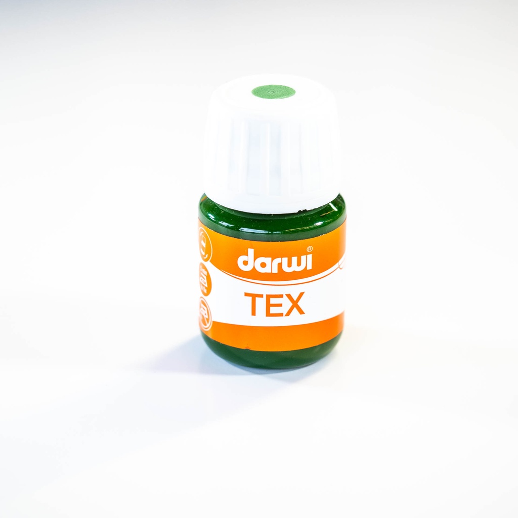 Darwi Tex textielverf, 30ml, Dennegroen