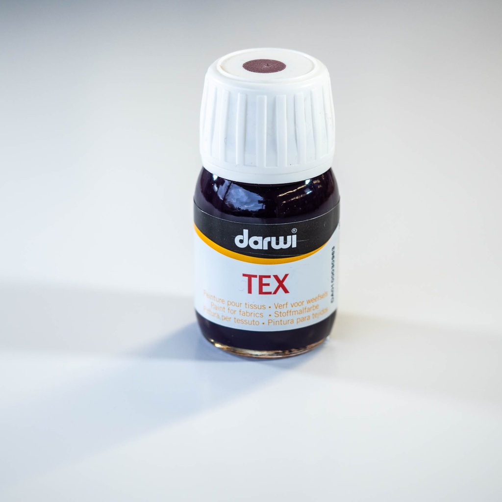 Darwi Tex textielverf, 30ml,Aubergine