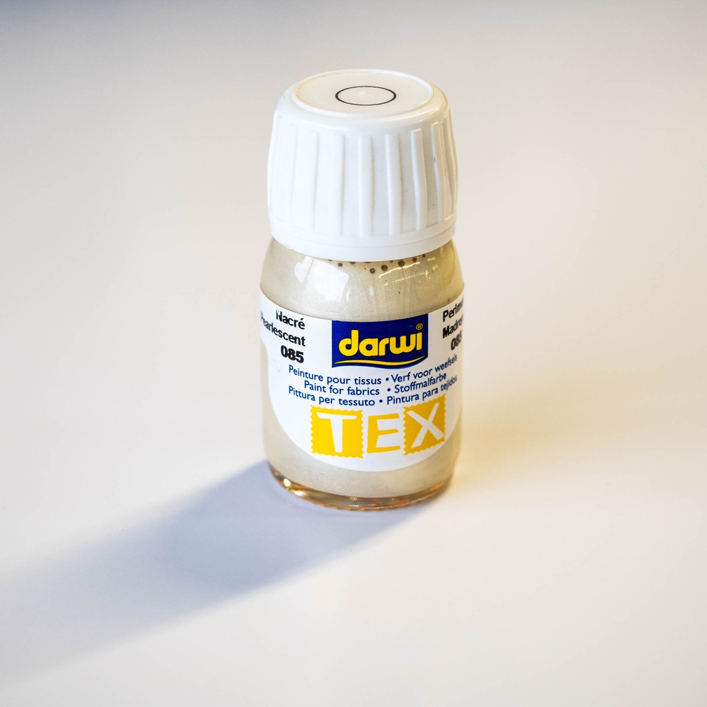 Darwi Tex textielverf, 30ml, Parelmoer