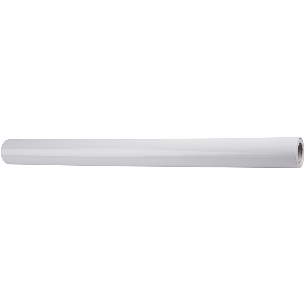 Tableau blanc en rouleau, L: 45 cm, blanc, 2 m/ 1 rouleau