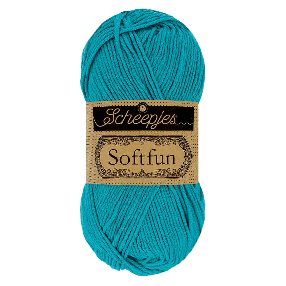 Scheepjes Softfun 10x50g - 2511 Dark Turquoise