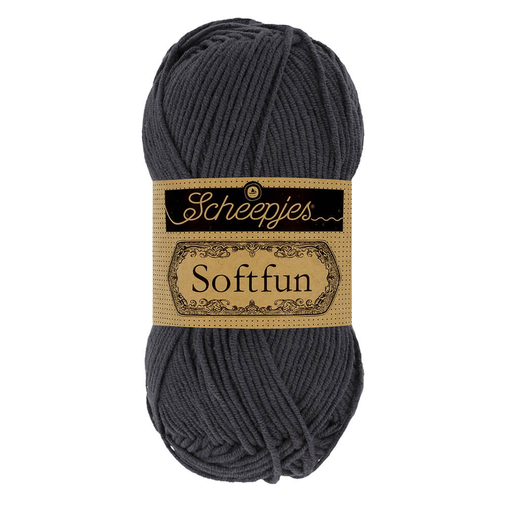 Scheepjes Softfun 10x50g - 2601 Graphite