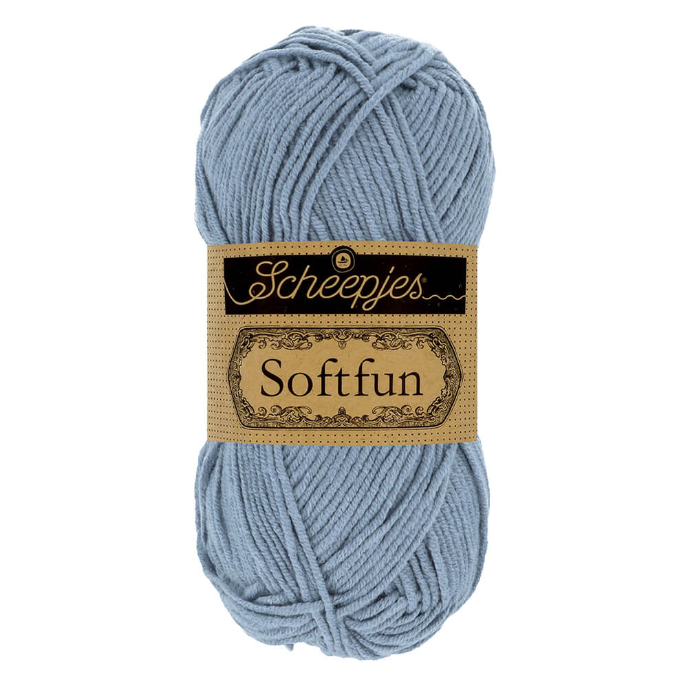 Scheepjes Softfun 10x50g - 2602 Slate Blue