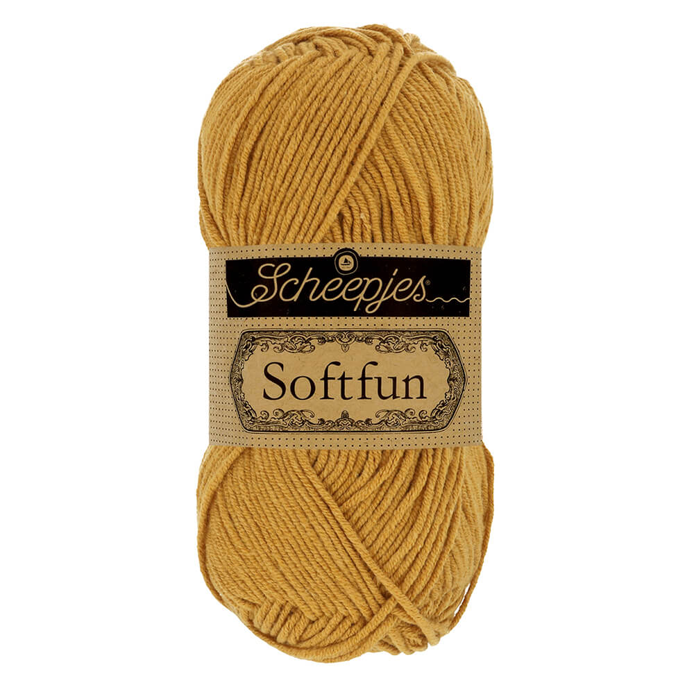 Scheepjes Softfun 10x50g - 2621 Mustard