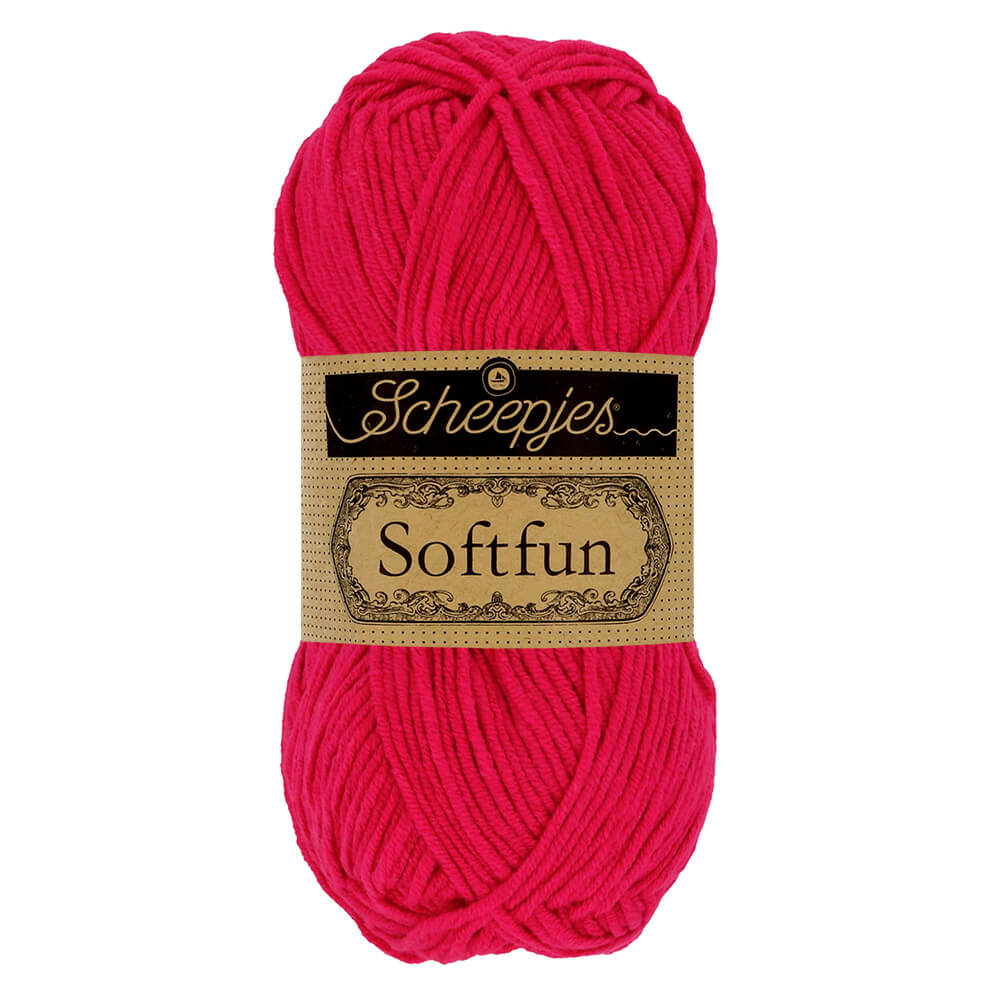 Scheepjes Softfun 10x50g - 2654 Magenta