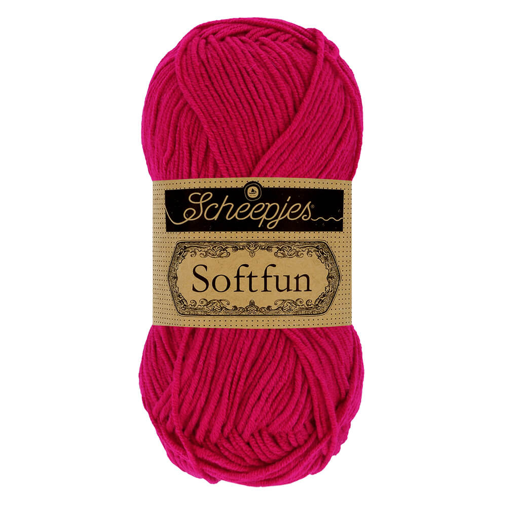 Scheepjes Softfun 10x50g - 2655 Cerise