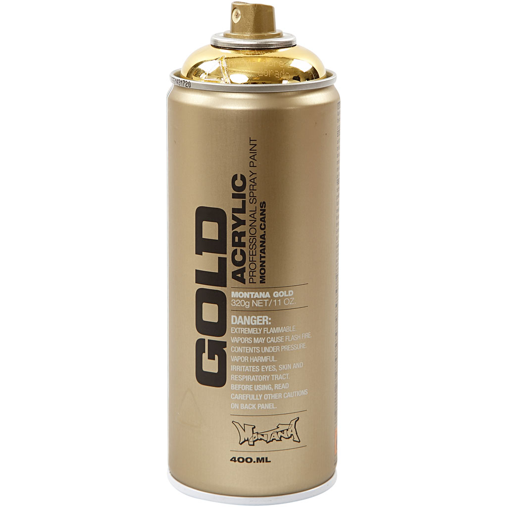 Spray verf, goud, 400 ml/ 1 Doosje