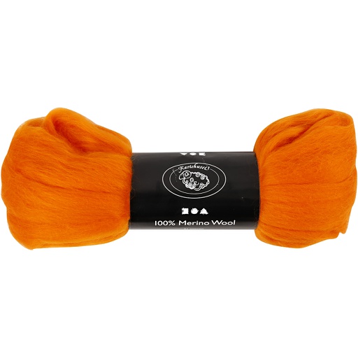 [CR46#018] Laine Mérino, 21 micron, 100 gr orange