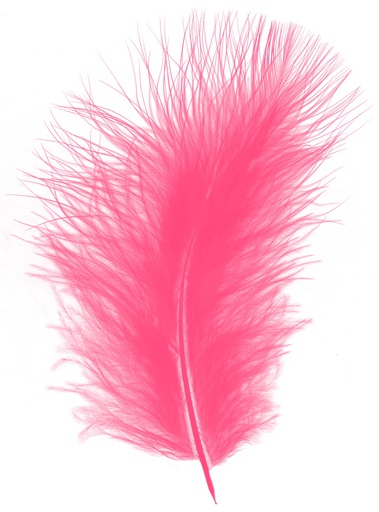 [2533#10] Plumes Duveteux 20gr, Rose Vif