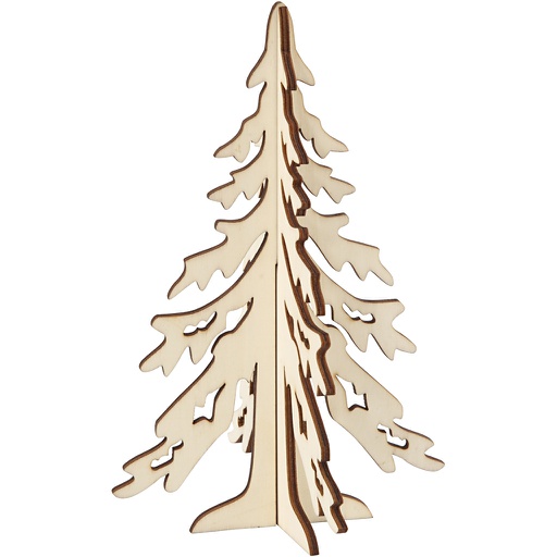 [CR56169] Kerstboom, H: 20 cm, B: 13 cm, 1 stuk