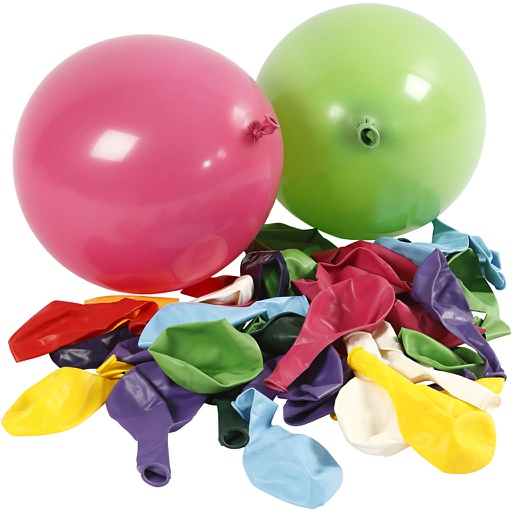 [CR59107] Ballonnen rond, 24 cm - 100 stuks