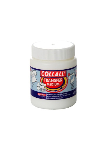 [TRM250] Collall Transfer Medium, Pot 250ml, Wit