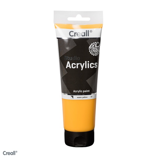 [0062#07] Creall Acrylics Studio 250ml Jaune Chaud