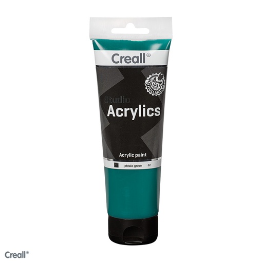 [0062#52] Creall Acrylics Studio 250ml Vert Phtalo