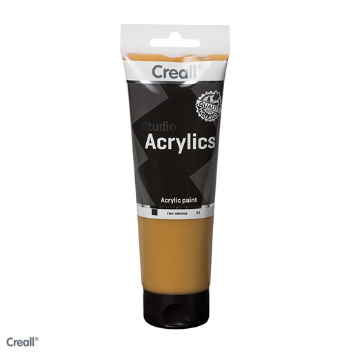 [0062#61] Creall Acrylics Studio 250ml Sienne Naturelle