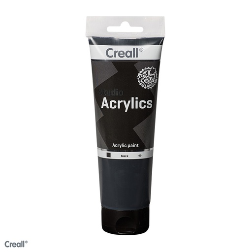 [0062#99] Creall Acrylics Studio 250ml Noir