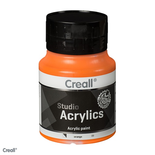 [0064#09] Creall Studio Acrylics 500ml Orange