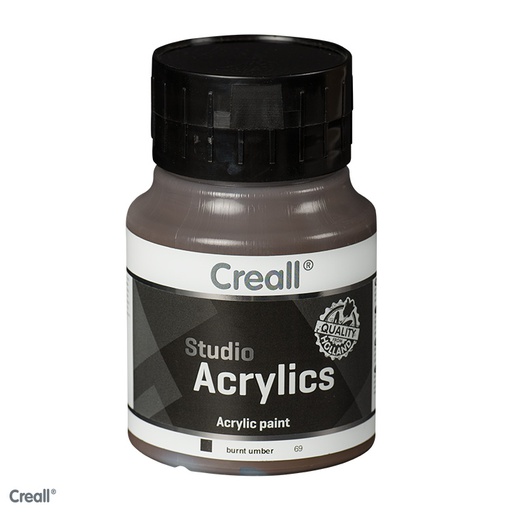 [0064#69] Creall Studio Acrylics 500ml Bois Roti