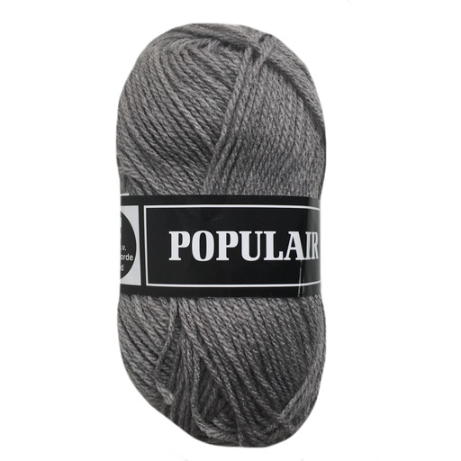 [PO34#54] Laine acrylique Populair 20 x 50gr. gris (54)