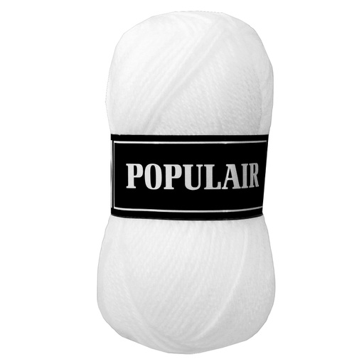 [PO34#01] Acrylwol Populair 20 x 50gr. wit (01)