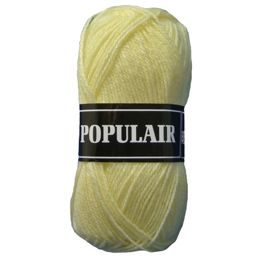 [PO34#28] Acrylwol Populair 20 x 50gr. zacht geel (28)