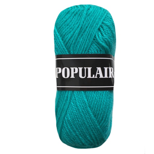 [PO34#70] Laine acrylique Populair 20 x 50gr. vert jade (70)