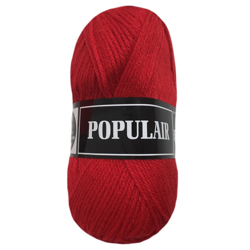 [PO34#05] Acrylwol Populair 20 x 50gr. rood (05)