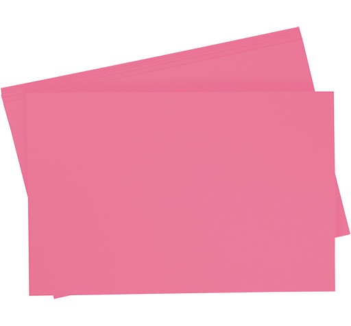 [0657#29] Getint papier 130g/m², 50x70cm, 10 vellen, oudroze