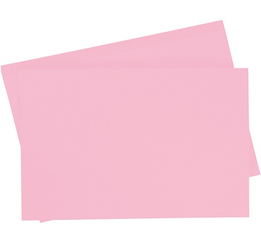 [0657#26] Getint papier 130g/m², 50x70cm, 10 vellen, lichtroze