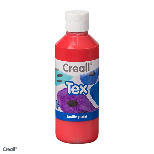 [0083#04] Creall Tex peinture textile, 250ml, rouge