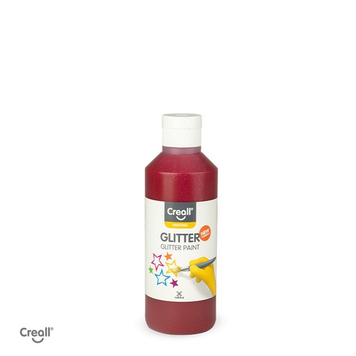 [C012#16] Creall Glitter, gouache avec glitter, 250ml, rose