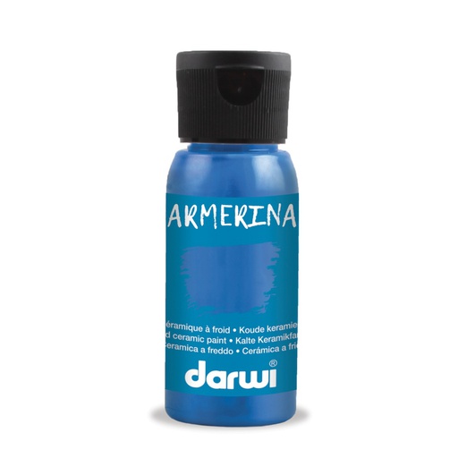 [DA038#215] Darwi Armerina koude keramiekverf, 50ml, Lichtblauw