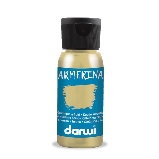 [DA038#050] Darwi Armerina koude keramiekverf, 50ml, Goud