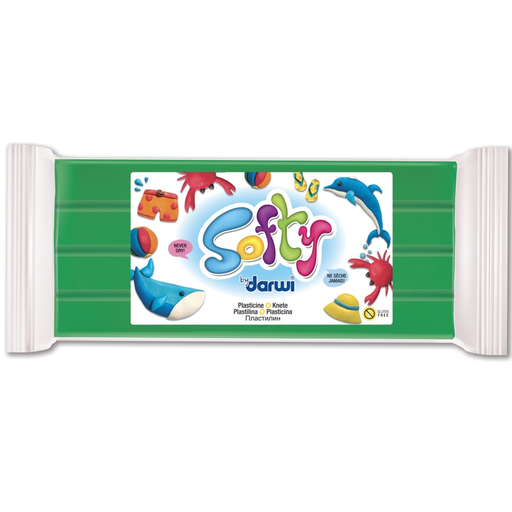 [8080#600] Darwi Softy Pâte à Modeler 500gr, Vert