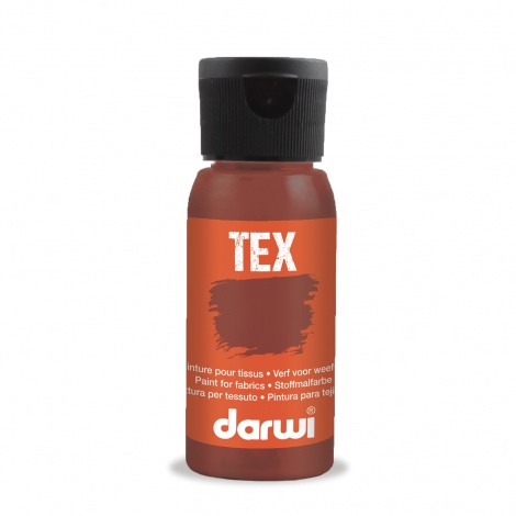 [DA81#802] Darwi Tex textielverf, 50ml, Lichtbruin (802)