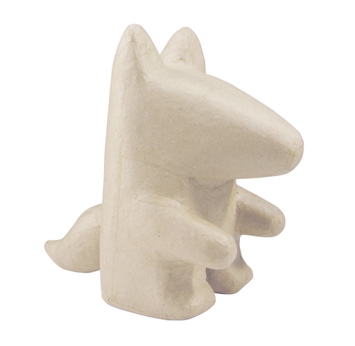 [DE-SA#157] Décopatch Animaux moyen - Totem Loup (13x8,5x13cm)