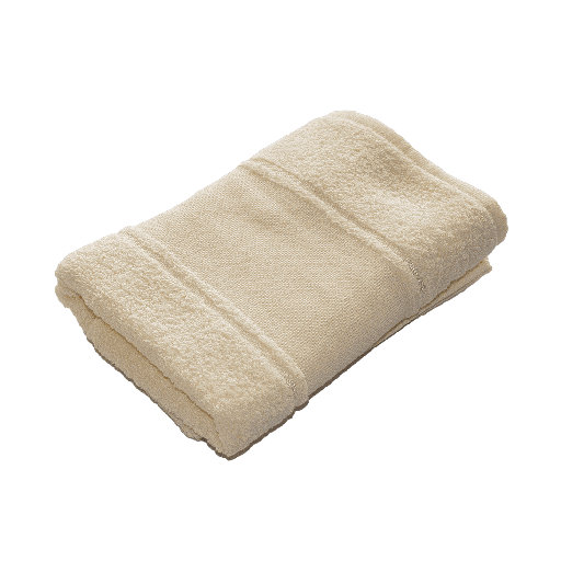 [B12270HT#03] Serviette de bain galon aida 50x100cm, ecru